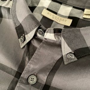 Men’s Burberry Button Down Shirt